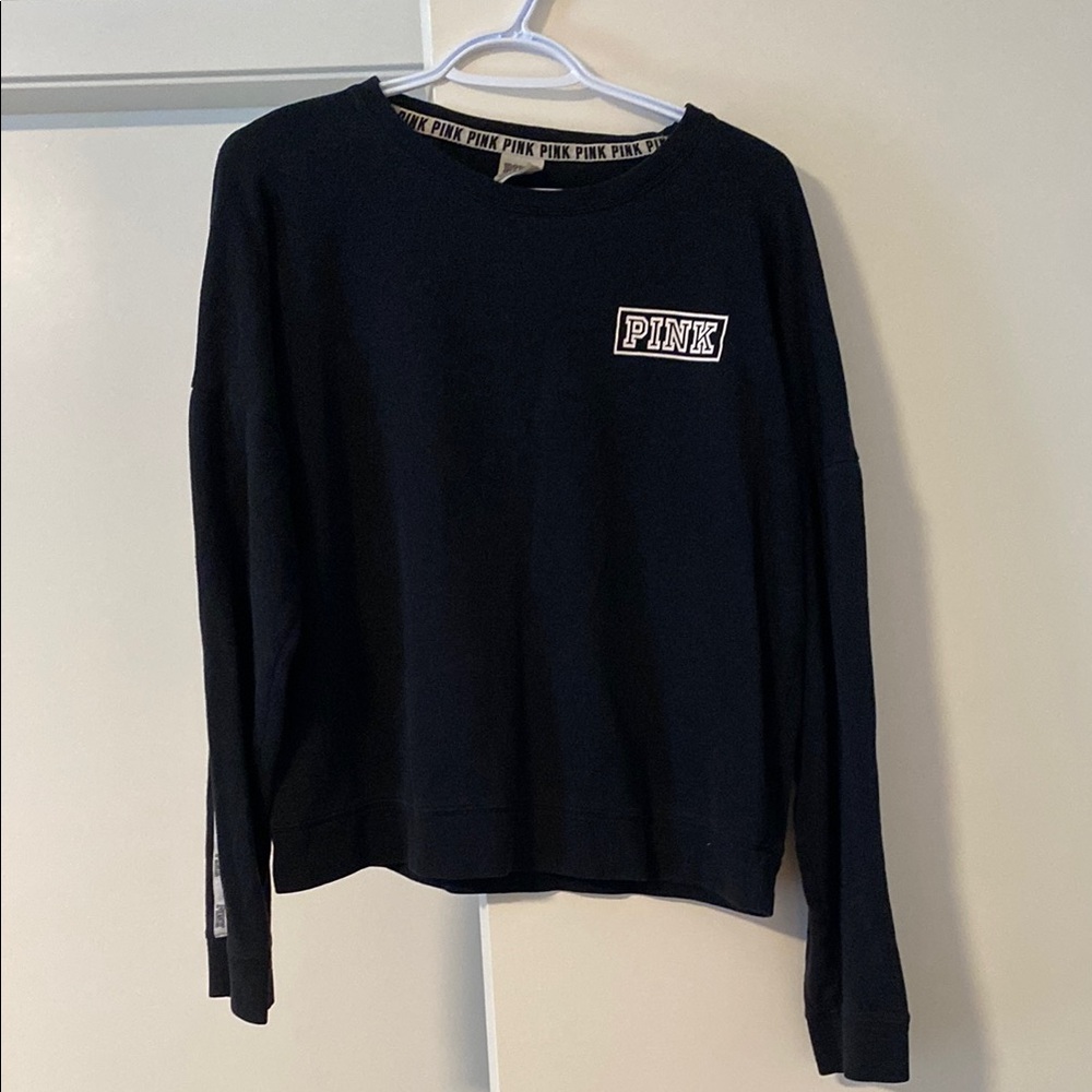 PINK Victoria's Secret Black Women's Sweater